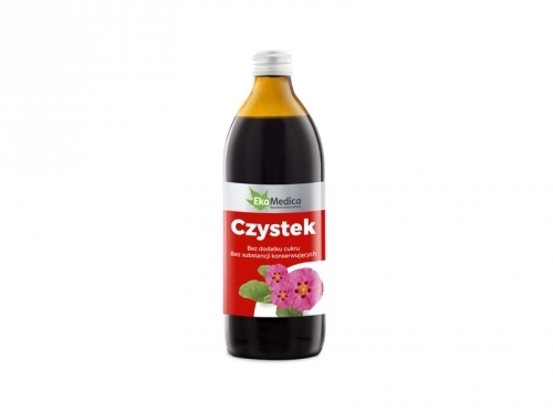Zdjęcie EKAMEDICA Czystek sok 500 ml