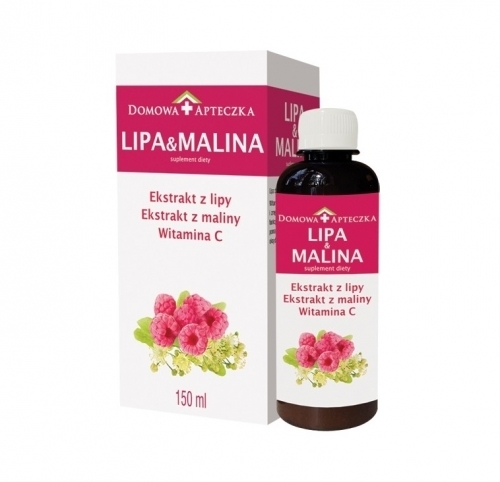 Zdjęcie DOMOWA APTECZKA Lipa & Malina płyn 150 ml