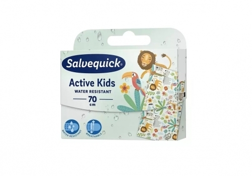 Zdjęcie SALVEQUICK ACTIVE KIDS Plaster do cięcia 70 cm