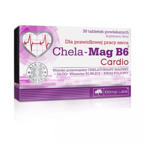 Zdjęcie OLIMP Chela-Mag B6 Cardio 30 tabletek