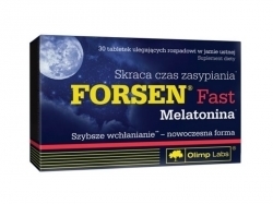 Zdjęcie OLIMP FORSEN FAST Melatonina 30 tabletek