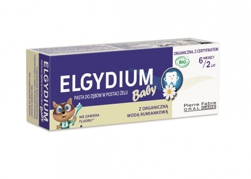 Zdjęcie ELGYDIUM BABY Pasta do zębów w żelu dla dzieci 6 miesięcy - 2 lata 30 ml