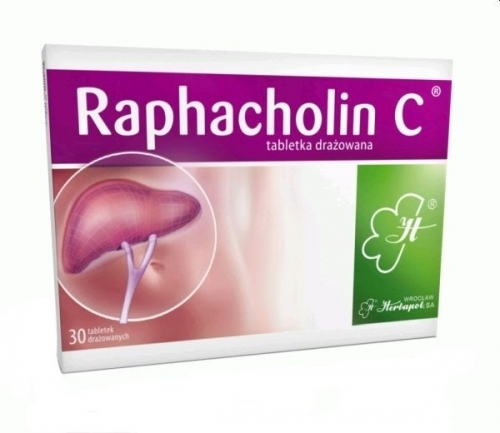 Zdjęcie RAPHACHOLIN C 30 tabletek