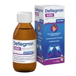 Zdjęcie DEFLEGMIN KIDS 15 mg/5ml syrop 120 ml