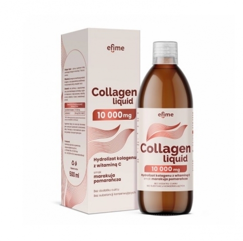 Zdjęcie EFIME Collagen Liquid 10 000 mg płyn 500 ml