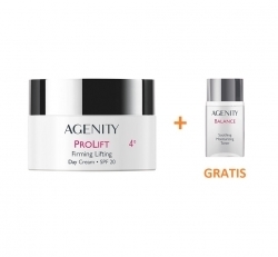 Zdjęcie AGENITY PROLIFT 4° Ujędrniający krem liftingujący na dzień SPF20+ 50 ml + Tonik 50 ml GRATIS