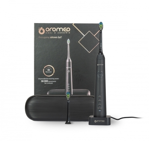 Zdjęcie OROMED ORO-SONIC PROFESSIONAL BLACK Szczoteczka soniczna