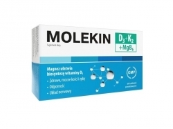 Zdjęcie MOLEKIN D3+K2+MgB6 60 tabletek