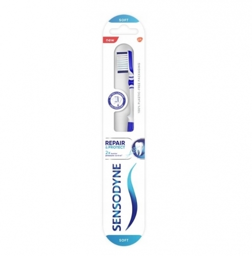 Zdjęcie SENSODYNE Repair+ Protect Szczoteczka do mycia wrażliwych zębów SOFT 1 sztuka