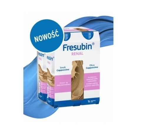 Zdjęcie FRESUBIN RENAL smak cappuccino 4 butelki 200 ml