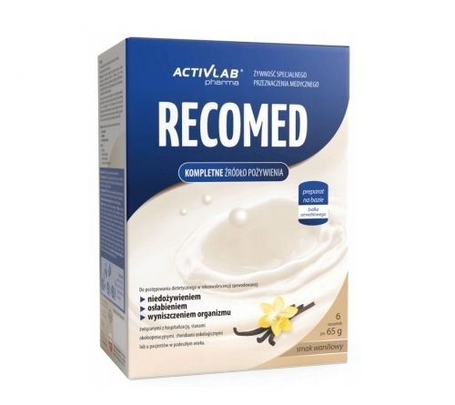 Zdjęcie ACTIVLAB RECOMED smak waniliowy 6 saszetek