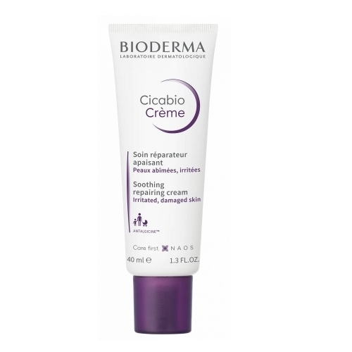 Zdjęcie BIODERMA CICABIO CREME+ Krem naprawczo-kojący 40 ml