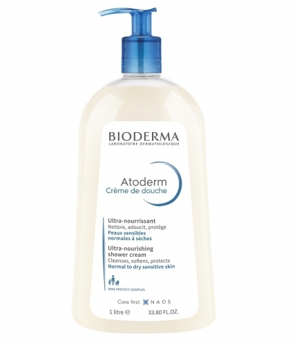 Zdjęcie BIODERMA ATODERM CREME DE DOUCHE Kremowy Żel pod prysznic 1000 ml + ATODERM Balsam 45 ml GRATIS