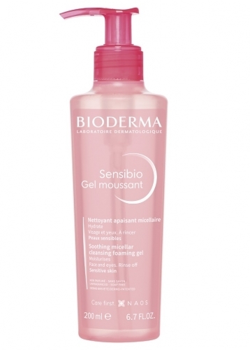 Zdjęcie BIODERMA SENSIBIO GEL MOUSSANT Żel łagodzący do mycia 200 ml