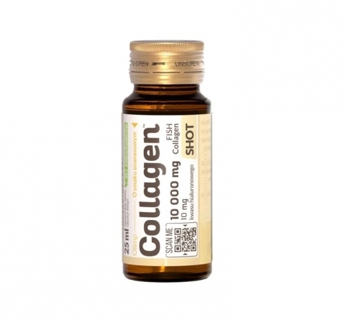 Zdjęcie OLIMP Collagen Shot o smaku ananasowym płyn 25 ml