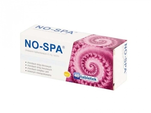 Zdjęcie NO-SPA 40 mg 40 tabletek