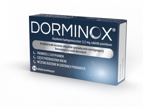 Zdjęcie DORMINOX 12,5 mg 14 tabletek