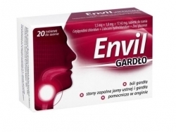 Zdjęcie ENVIL gardło 20 tabletek do ssania