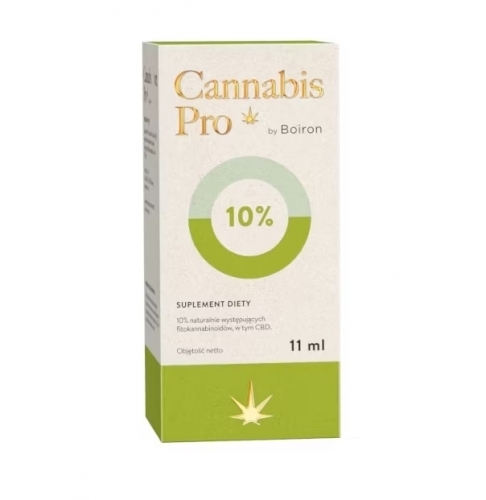 Zdjęcie CANNABIS PRO BY BOIRON 10% olej 11 ml