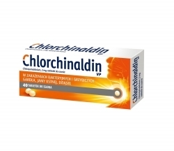 Zdjęcie CHLORCHINALDIN VP 40 tabletek do ssania