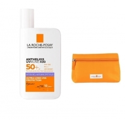 Zdjęcie LA ROCHE-POSAY ANTHELIOS UVMUNE 400 Fluid przeciw przebarwieniom SPF50+ 50 ml + GRATIS KOSMETYCZKA