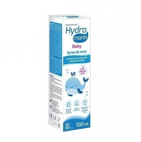 Zdjęcie HYDROMARIN Baby aerozol do nosa 100 ml