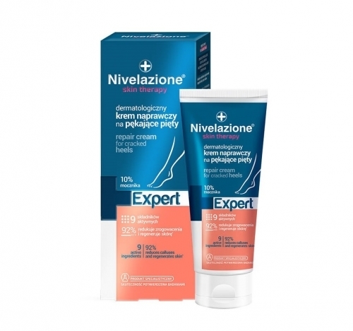 Zdjęcie IDEEPHARM NIVELAZIONE EXPERT Skin Therapy Krem naprawczy dermatologiczny na pękające pięty 75 ml