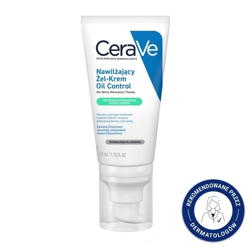 Zdjęcie CERAVE OIL CONTROL Żel-krem nawilżający 52 ml