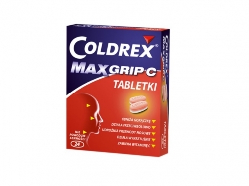 Zdjęcie COLDREX MaxGrip C 24 tabletki