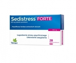 Zdjęcie SEDISTRESS FORTE 500 mg 28 tabletek
