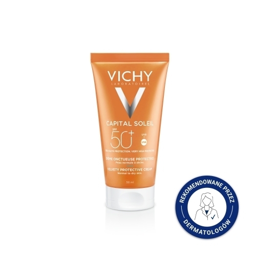 Zdjęcie VICHY CAPITAL SOLEIL Aksamitny krem do twarzy SPF 50+ 50 ml