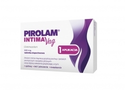 Zdjęcie PIROLAM INTIMA VAG 500 mg 1 tabletka dopochwowa