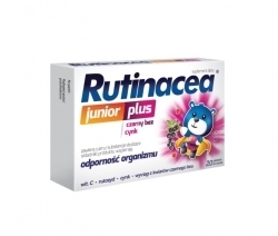 Zdjęcie RUTINACEA JUNIOR PLUS 20 tabletek do ssania