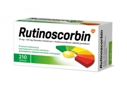 Zdjęcie RUTINOSCORBIN 210 tabletek