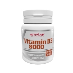 Zdjęcie ACTIVLAB Vitamin D3 8000 200 tabletek