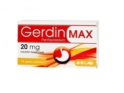 Zdjęcie GERDIN MAX 20 mg 14 tabletek