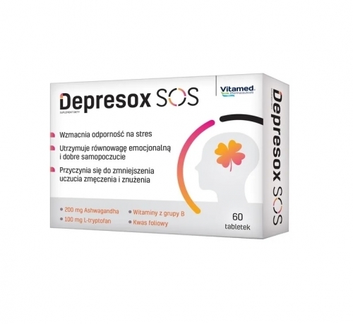 Zdjęcie DEPRESOX SOS 60 tabletek