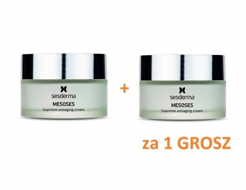 Zdjęcie SESDERMA MESOSES Krem Premium 50 ml + MESOSES Krem Premium 50 ml za 1 GROSZ