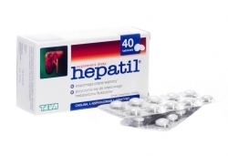 Zdjęcie HEPATIL 150 mg 40 tabletek