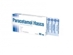 Zdjęcie PARACETAMOL czopki 80 mg 10 czopków HASCO