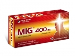 Zdjęcie MIG 400 mg 10 tabletek