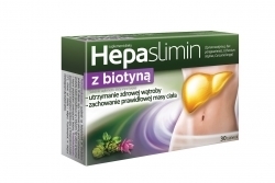 Zdjęcie HEPASLIMIN z biotyną 30 tabletek