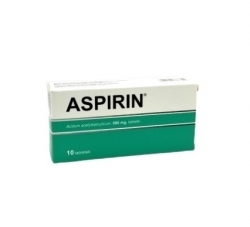 Zdjęcie ASPIRIN 500 mg 10 tabletek IMPORT RÓWNOLEGŁY INPHARM