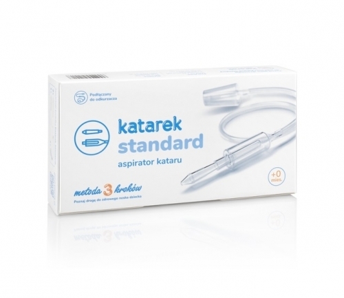 Zdjęcie KATAREK STANDARD Aspirator kataru do nosa dla dzieci 1 sztuka