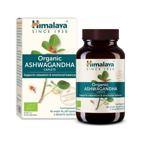 Zdjęcie HIMALAYA ORGANIC Ashwagandha 60 tabletek