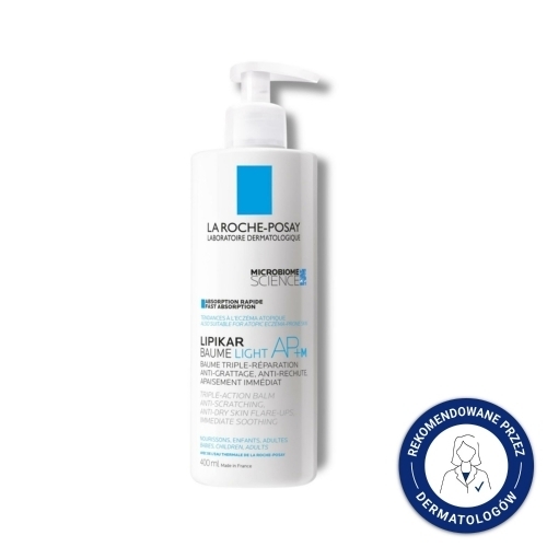 Zdjęcie LA ROCHE-POSAY LIPIKAR BAUME LIGHT AP+M Balsam 400 ml