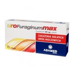 Zdjęcie UROFURAGINUM MAX 100 mg 15 tabletek