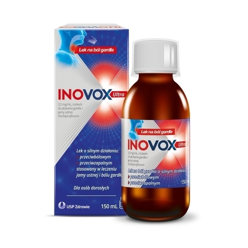 Zdjęcie INOVOX ULTRA 2,5 mg/ml roztwór do płukania jamy ustnej 150 ml