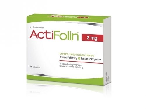 Zdjęcie ACTIFOLIN 2 mg 30 tabletek