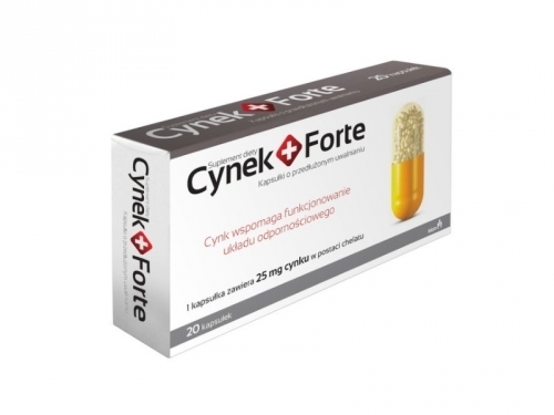 Zdjęcie CYNEK + FORTE 20 kapsułek